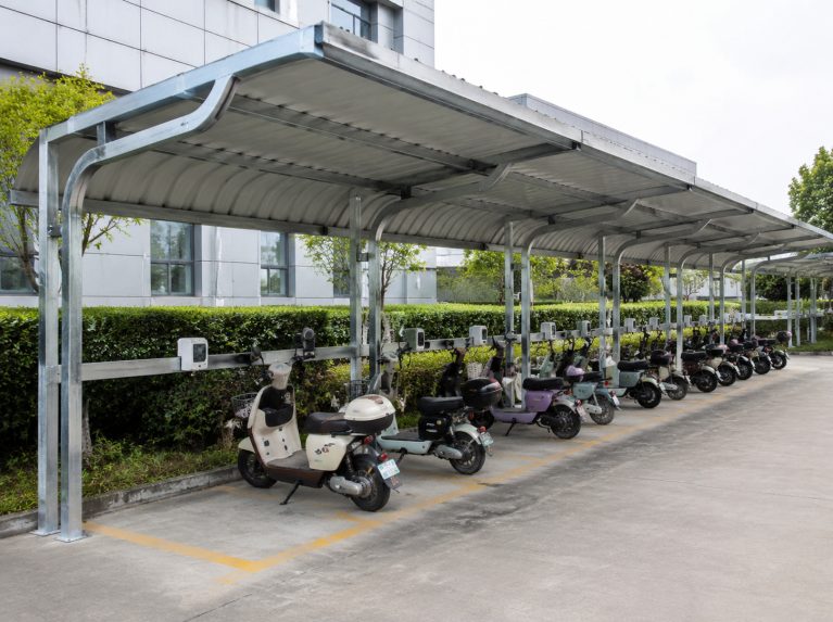 宣城市经济开发区电瓶车充电棚